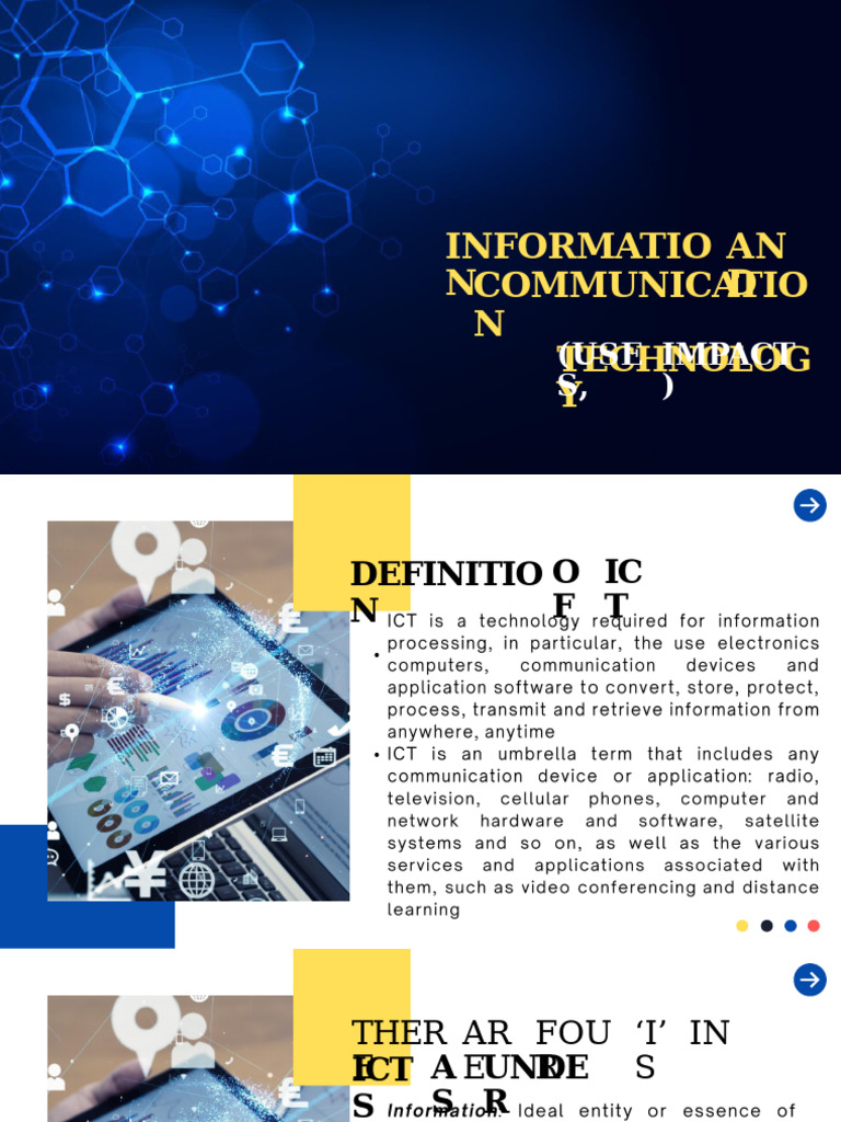 2 - Information and Communication Technology (Uses, Impact) | PDF ...