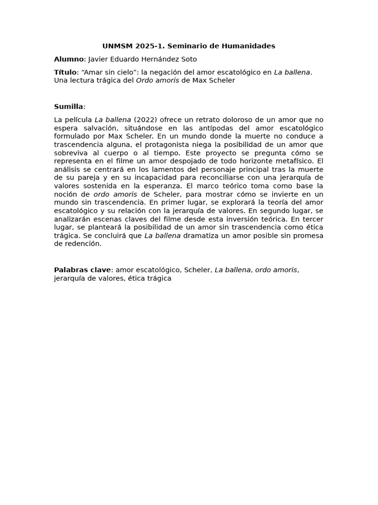 Sumilla - Seminario de Humanidades | PDF