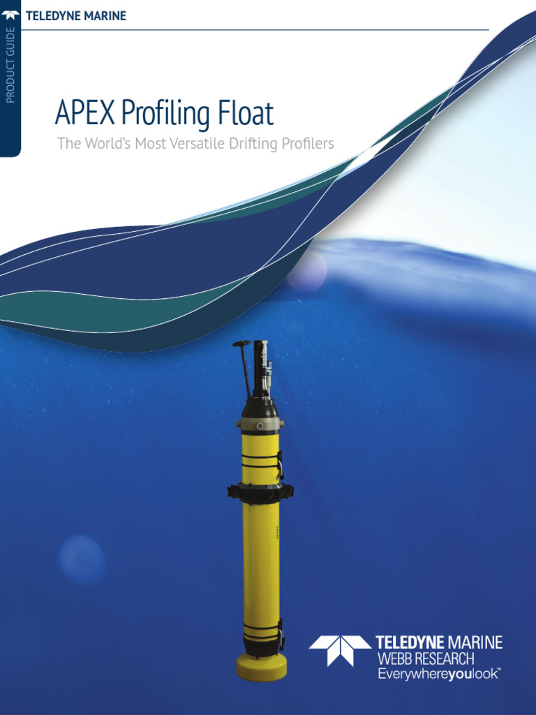 APEX Biogeochemical Profiling Floats | PDF | Oceans | Physical Geography
