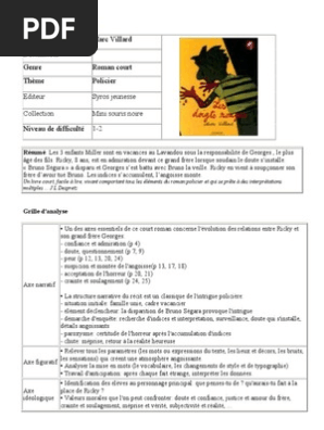 Les Doigts Rouges Lecture Processus Lexique