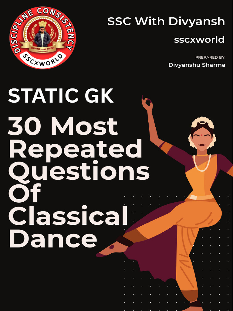 Sscxworld - Static - Classical-Dance 250702 163248 | PDF | Performing ...