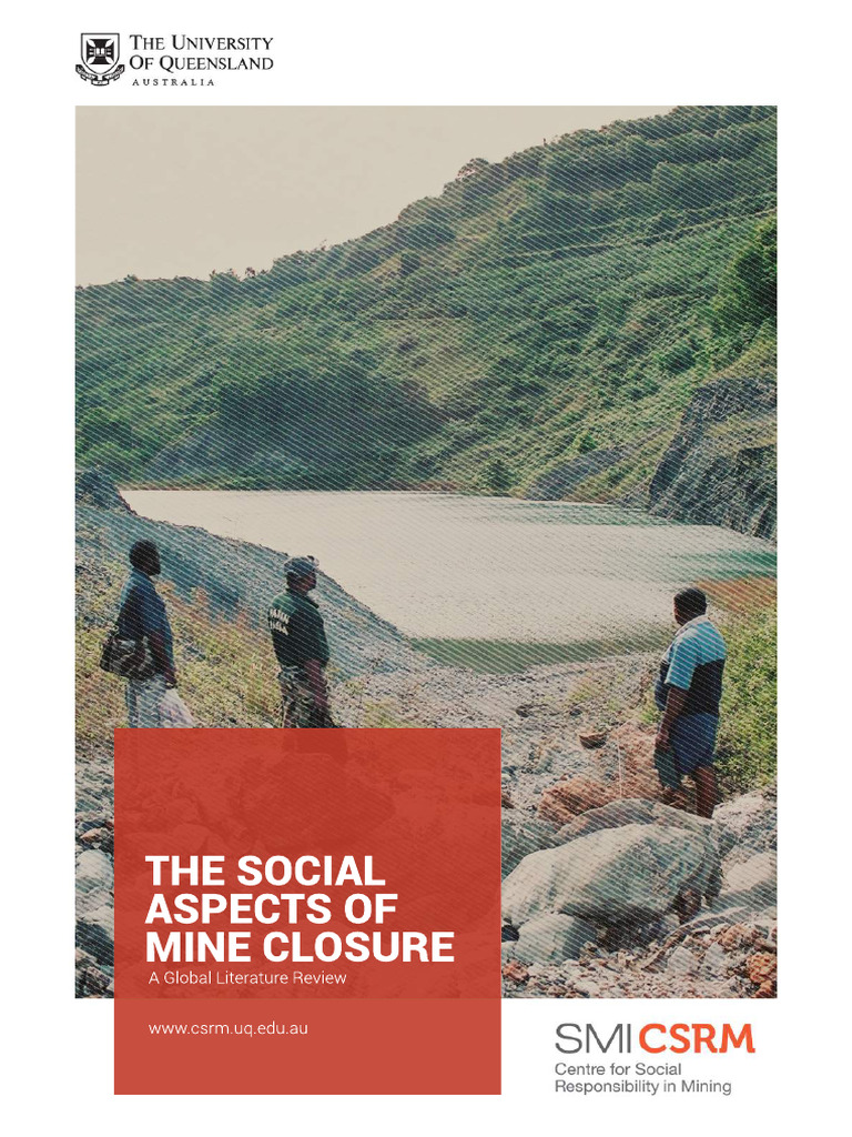 The Social Aspects of Mine Closurefinal 2018 Web Version | PDF | Mining ...