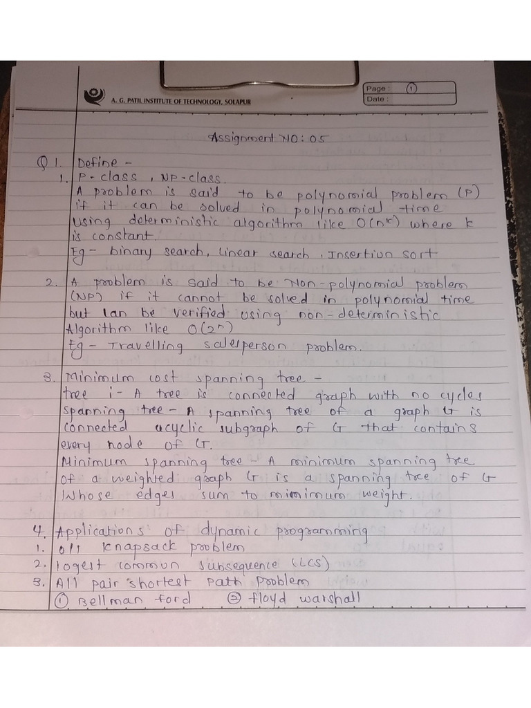 Daa 5 TH | PDF