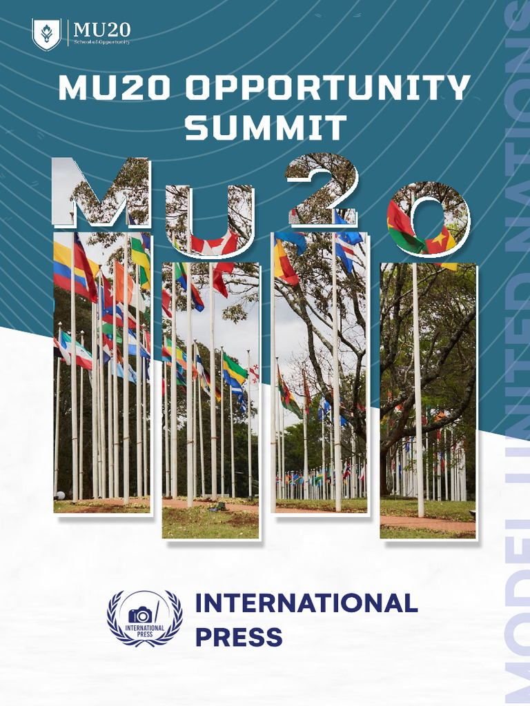 MU20 Opportunity Summit Press Guidelines | PDF | Exposure (Photography ...