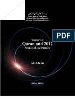 Quran and 2012: Secret of The Primes