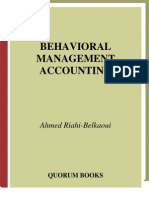 (Riahi-Belkaoui A.) Behavioral Management Accounti
