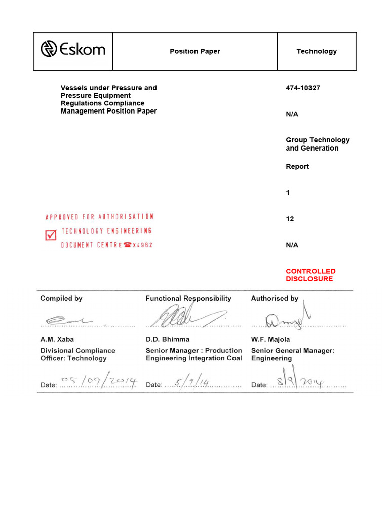 Pressure Equipment Regulations | PDF | Regulatory Compliance ...