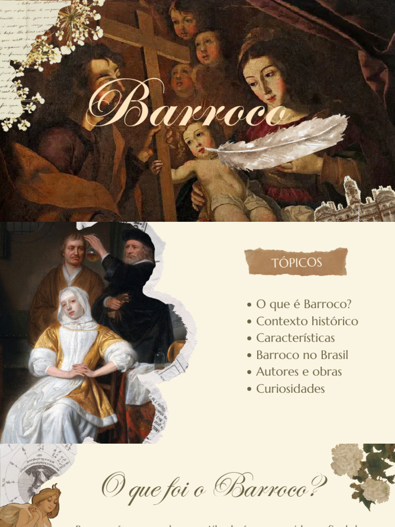 Características do Barroco no Brasil | PDF | Barroco | Contrarreforma