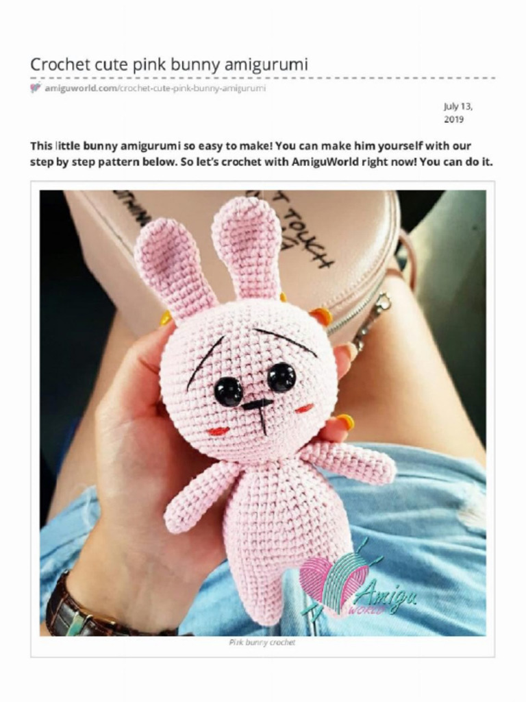 Bunny Pink Rotated | PDF