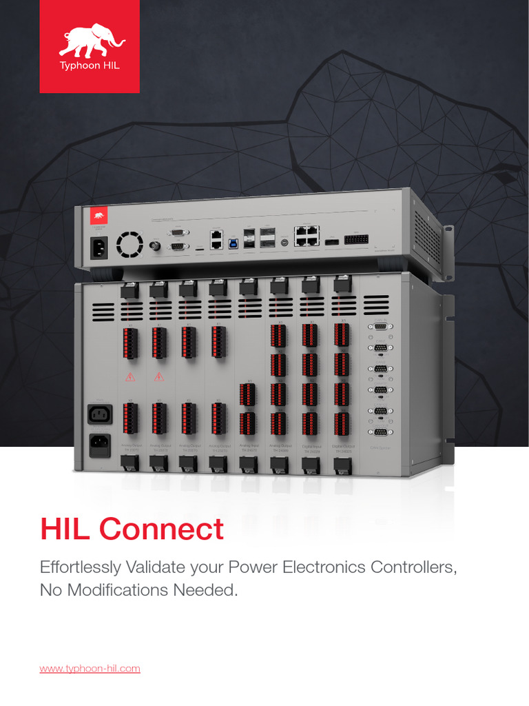 HIL Connect: Streamlined Power Testing | PDF | Electrical Connector ...