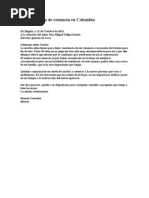 Carta renuncia voluntaria