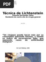 Técnica de Lichtenstein en Hernioplastia | PDF | Anatomía | Sistema ...