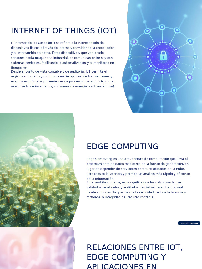 Internet of Things Iot | PDF | Internet de las Cosas | La seguridad ...