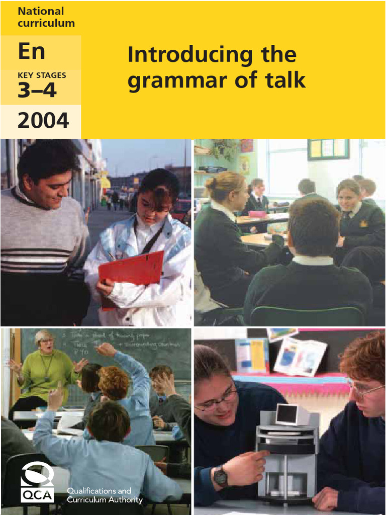 Teaching the Grammar of Spoken English | PDF | English Language | Grammar