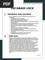 Database Lock Process in Clinical Trials | PDF
