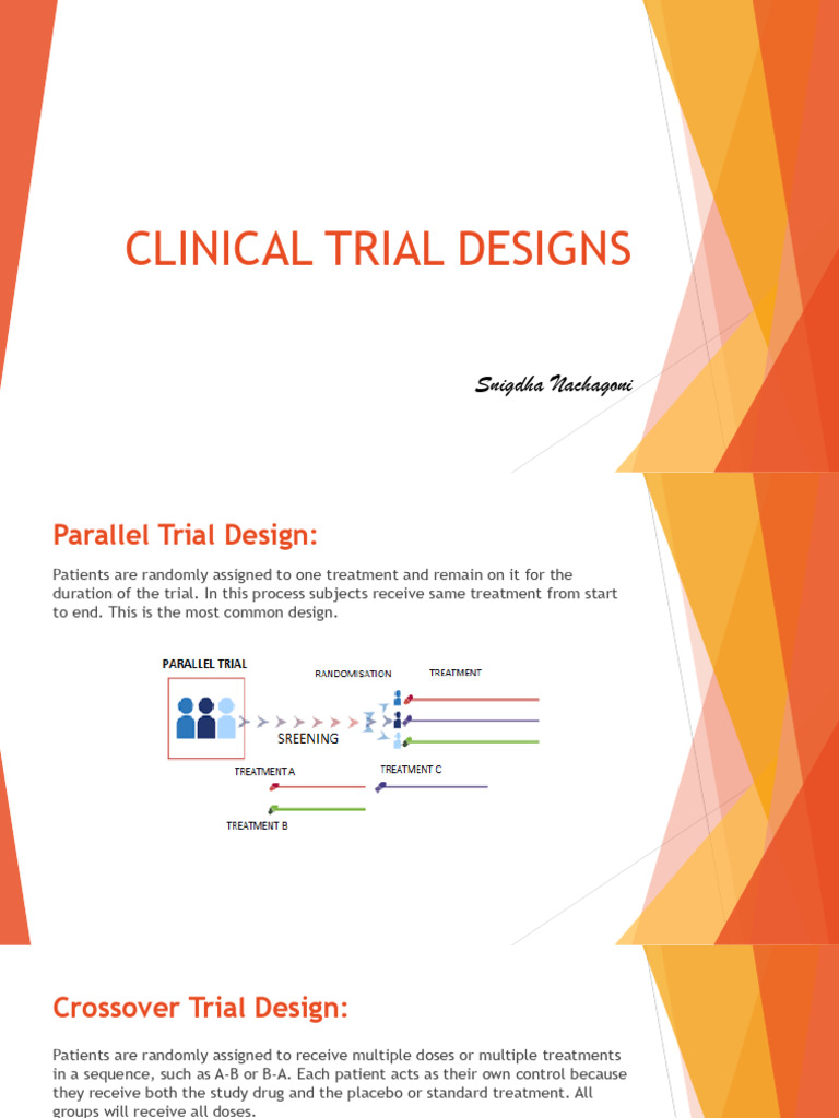 Clinical Trial Designs 1731393292 | PDF