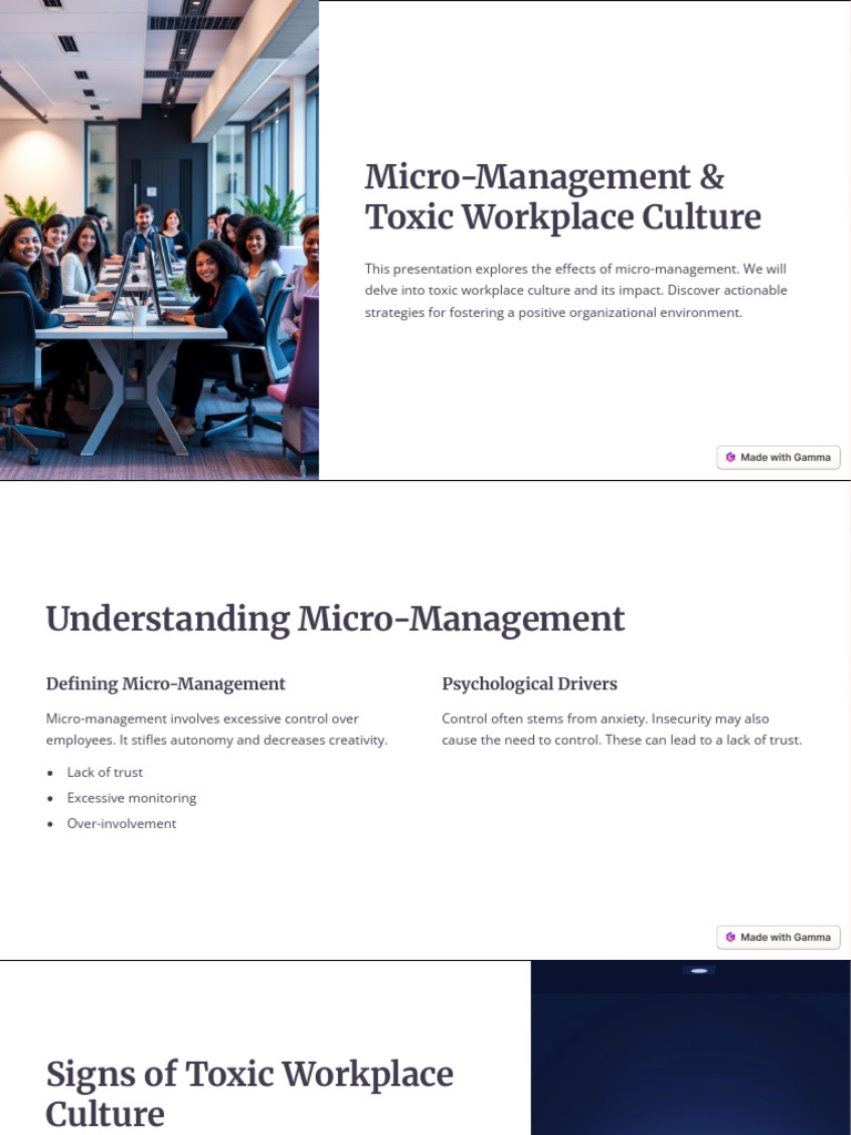 Combatting Micro-Management Effects | PDF | Mental Health | Psychology