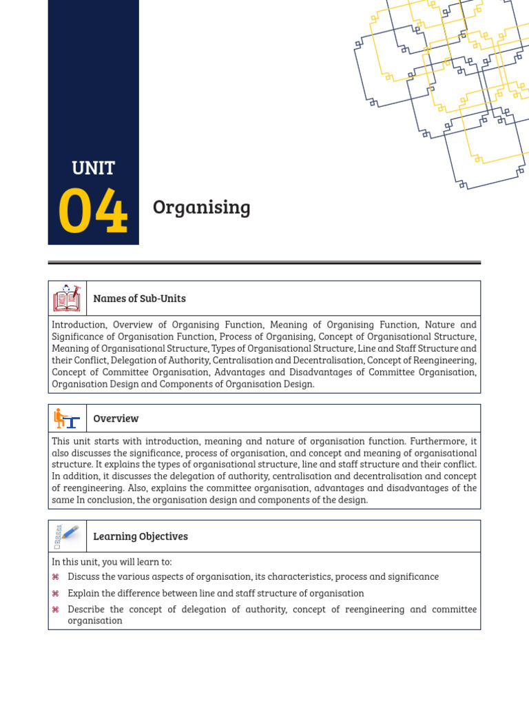 Organisational Structure Overview | PDF | Organizational Structure ...