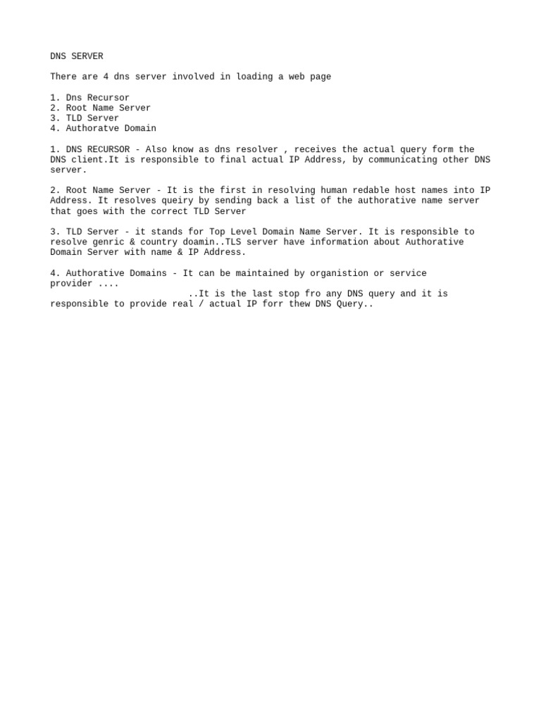 DNS Server | PDF