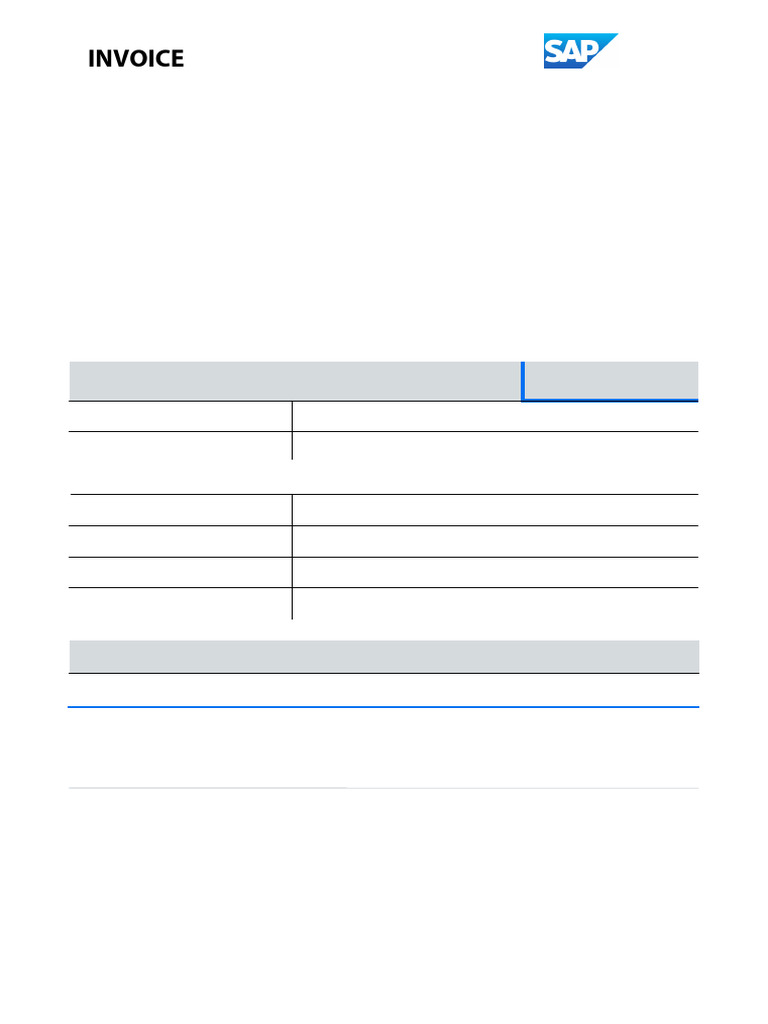 SAP France Invoice 10005250010987 | PDF | Invoice | Payments