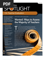 Spotilght Teacher Evaluation 2011