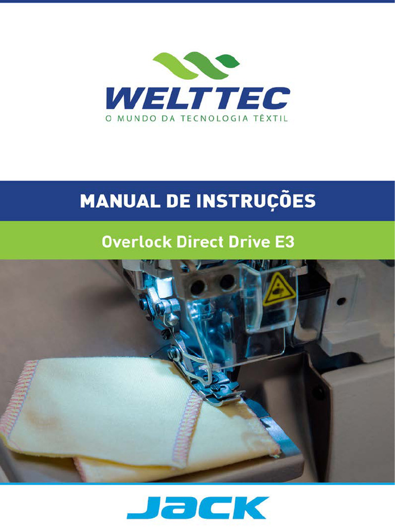 Manual da Máquina Overlock E3 | PDF | Parâmetro (programação de ...