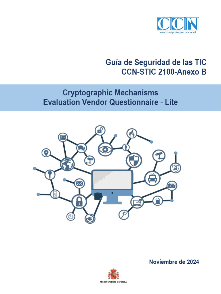 CCN-STIC-2100 Anexo B - Cryptographic Mechanisms Evaluation Vendor ...