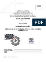 Resolución de Problema Técnico Como Un Proceso (Para Llenar Documento)