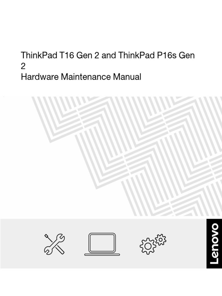 ThinkPad T16 & P16s Maintenance Guide | PDF | Electrostatic Discharge ...