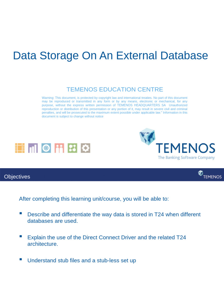 T24 Data Storage with Direct Connect Driver | PDF | Databases | Oracle ...