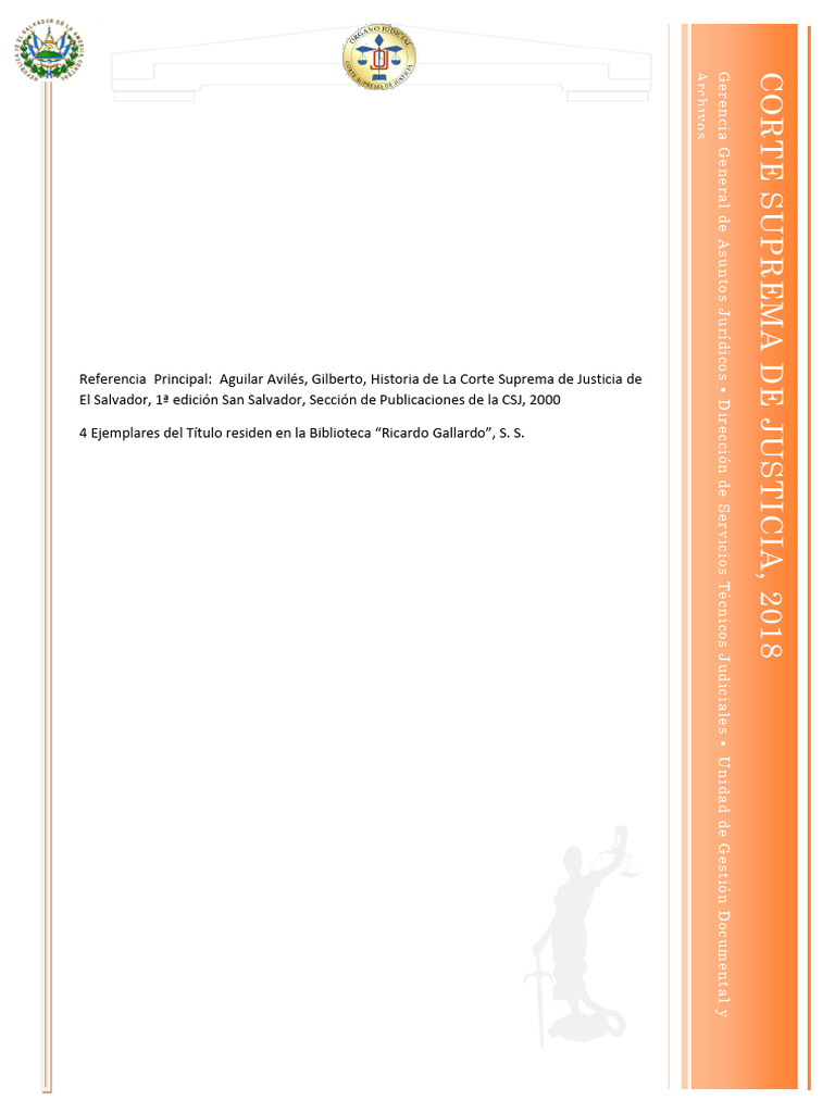 Reseña Histórica de la Corte Suprema | PDF | Judicaturas | Guatemala