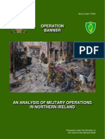 Operation Banner an Analysis of Military Operations in Northern Ireland
