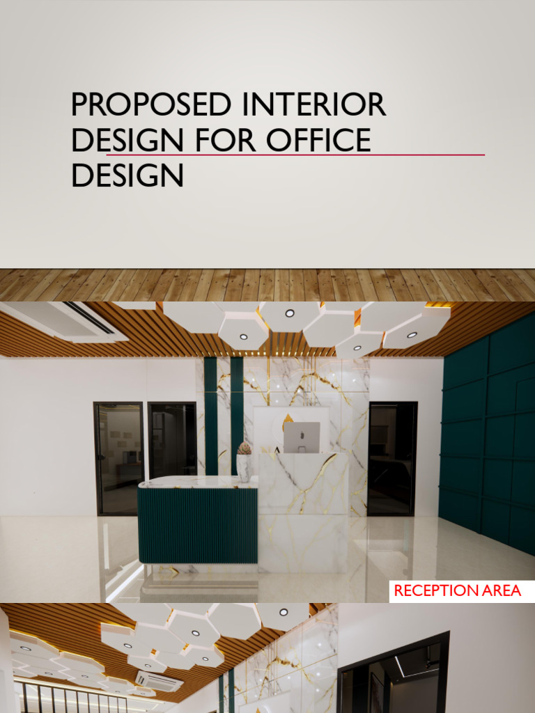 R2-Proposed Interior Design For Office Design | PDF