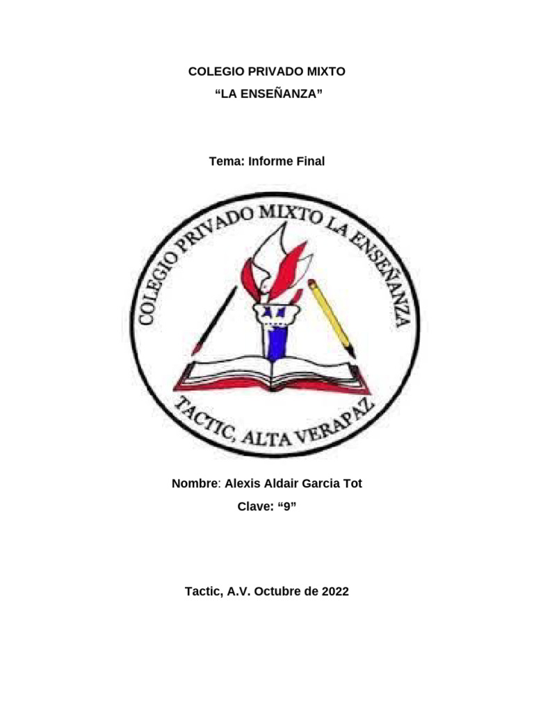 Colegio Privado Mixto | PDF