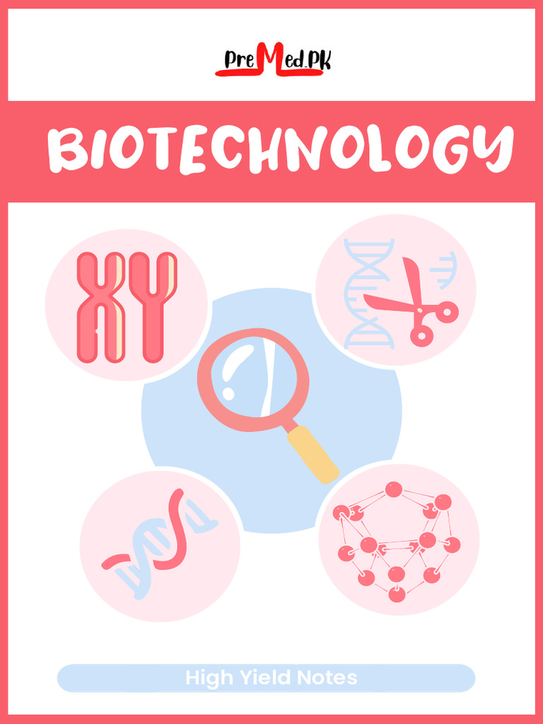 Biotechnology and Genetic Engineering Overview | PDF | Molecular ...