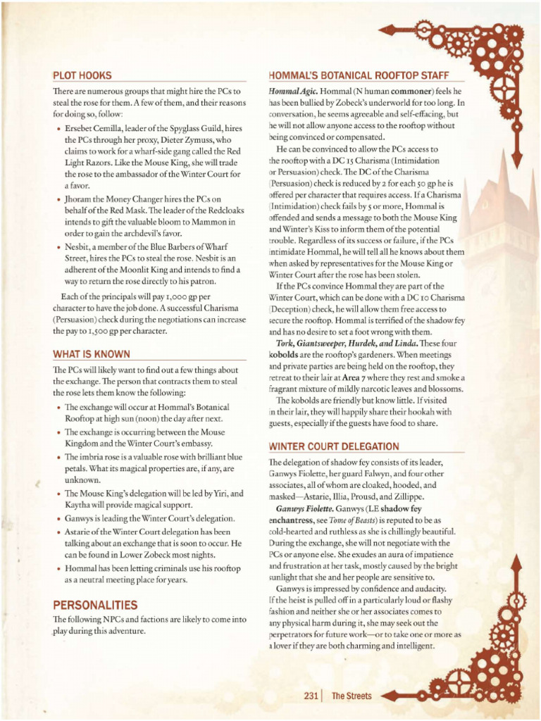 Zobeck Clockwork City p.231 | PDF