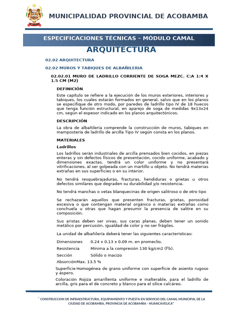 02.-E.T. Arquitectura MODULO C | PDF | Hormigón | Albañilería