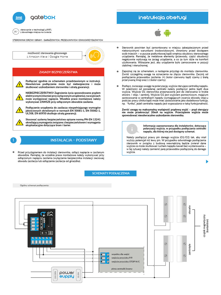 GateBox Manual PL | PDF