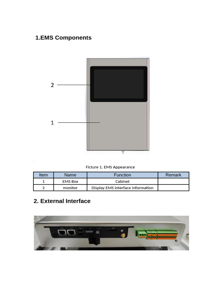 Ems Components And Interfaces Guide Pdf Power Supply Computing