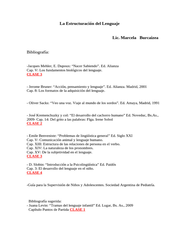 Fundamentos del Lenguaje Humano | PDF