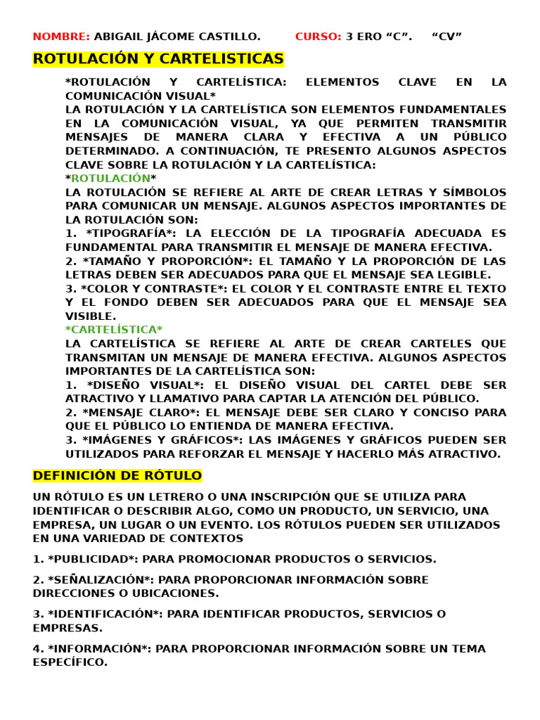 Claves de Rotulación y Cartelística | PDF | Diseño | Póster