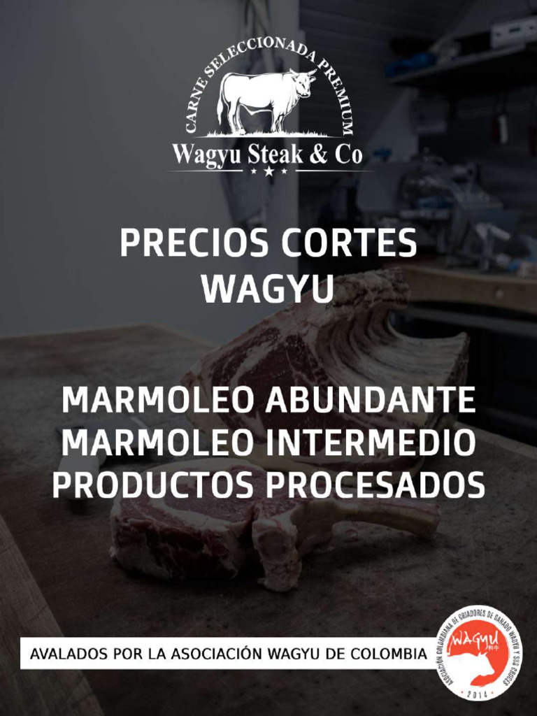 Catálogo Wagyu | PDF