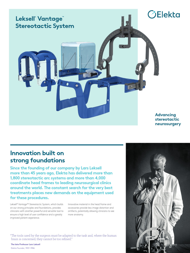 Leksell Vantage Stereotactic System Overview | PDF | Magnetic Resonance ...