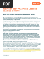 Mooring Winch Brake Rendering Testing Guide | PDF | Ships | Brake