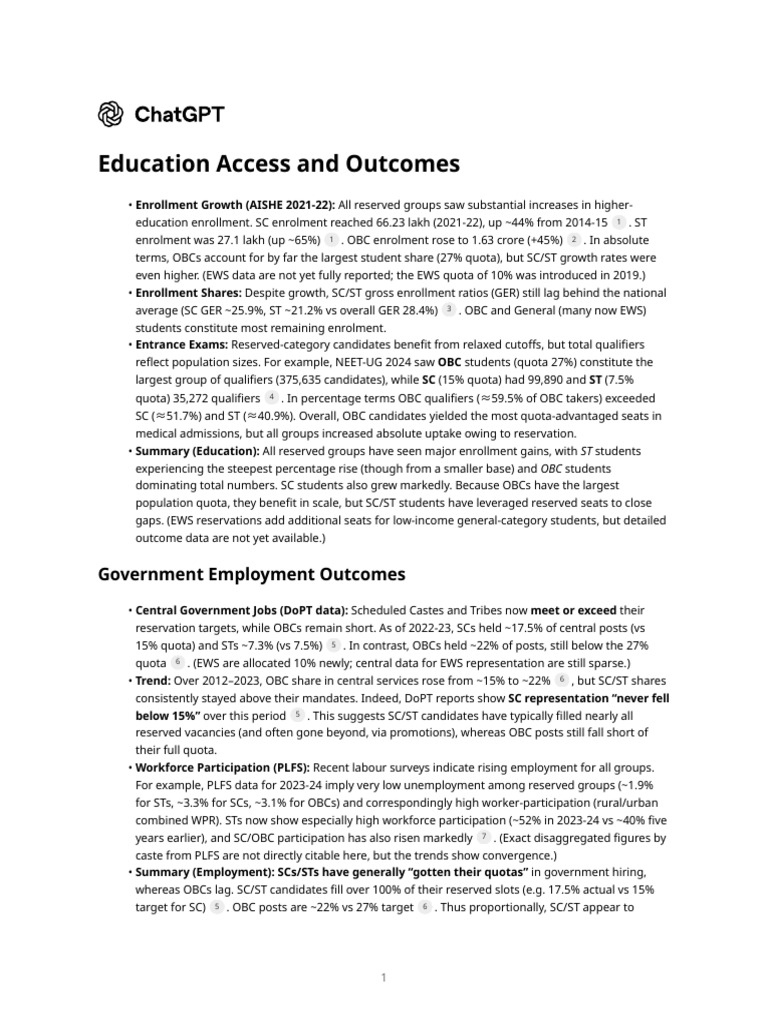Education Access and Outcomes | PDF | Poverty | Poverty & Homelessness