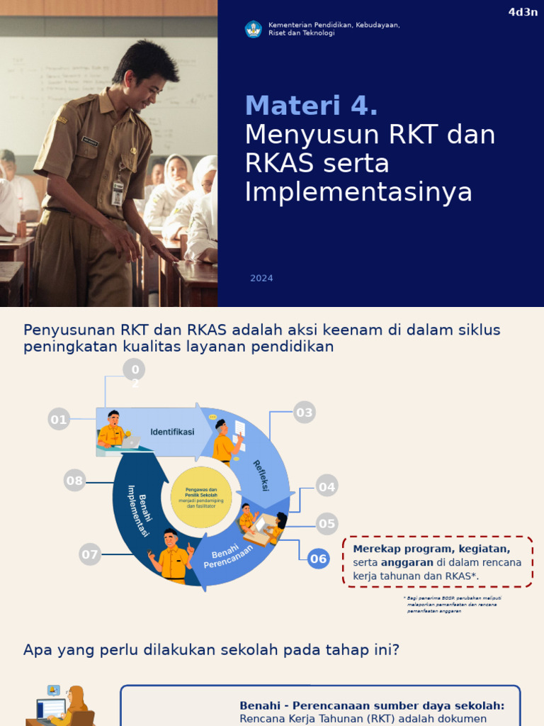 Rujukan Penyusunan RKT dan RKAS | PDF