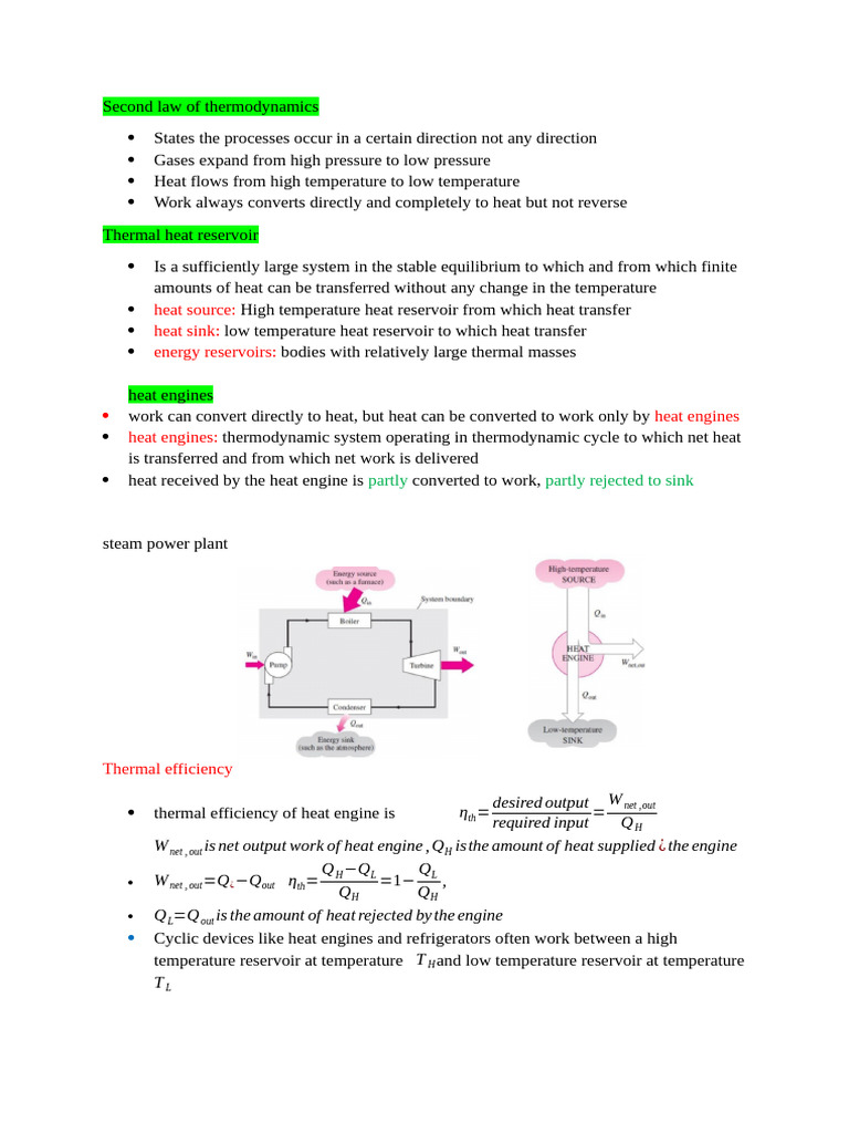 Understanding the Second Law of Thermodynamics | PDF | Heat | Temperature
