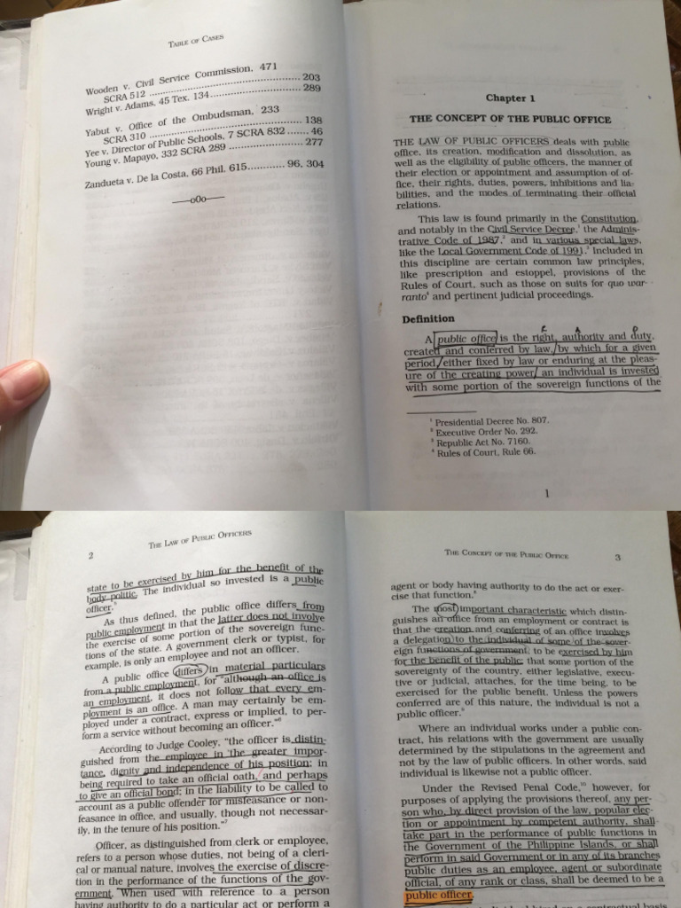 Cruz - Law On Public Officers 2007 | PDF