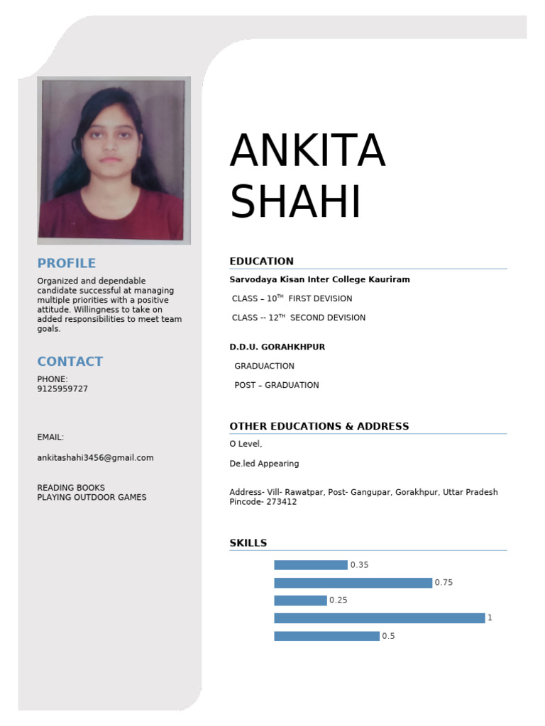 Ankita Shahi | PDF
