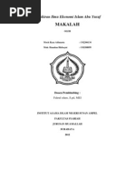 Download MakalahSejarahPemikiranEkonomiIslamAbubyalfirohmatin2010SN88412359 doc pdf